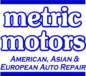 Metric Motors logo#